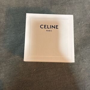 Large Accessory CELINE Gift Box - White Authentic - Original Gift Paper Inside